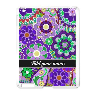 70S Gifts  70S IPad Cases  funky retro floral pattern iPad2 Case