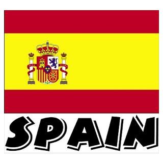 Wall Art > Posters > Spain Flag (World) Poster