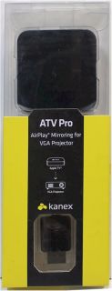 New Kanex ATV Pro Airplay Mirroring for VGA Projector Free SHIP