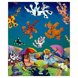 Wall Art > Posters > Raining Cats & Dogs! Poster