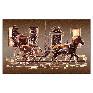 Wall Art  Posters  Hansom Cab Poster