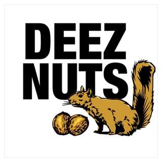 Wall Art  Posters  Deez Nuts Poster