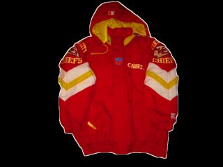 New Kansas City Chiefs super warm winter jacket   NFL Pro Line by