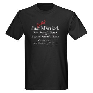 Bride Gifts  Bride T shirts  Finally Married T Shirt