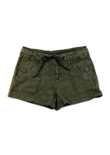 Sanctuary Womens Beachcomber Linen Drawstring Shorts $92 New