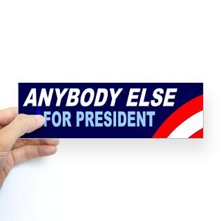 Anybody But Barack Obama 2012 Bumper Sticker by veertotheright