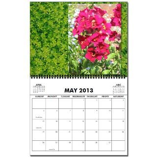 Floral 2013 Wall Calendar by myflowers