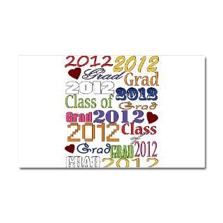 2012 Gifts  2012 Car Accessories  Class of 2012 Car Magnet 20 x