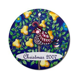 Partridge in a Pear Tree 2007 christmas Ornament for $12.50