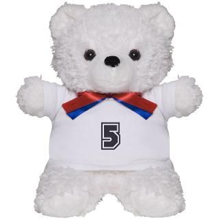 Gifts > 5 Teddy Bears > Number 5 Teddy Bear