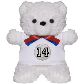 Volleyball Player Number 14 Teddy Bear for $18.00