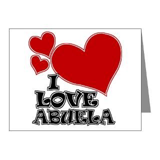 Gifts > Abuela Note Cards > I Love Abuela Note Cards (Pk of 10