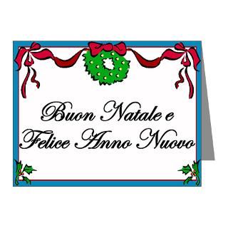 Felice Anno Nuovo Note Cards  Italian Cards Note Cards (Pk of 10