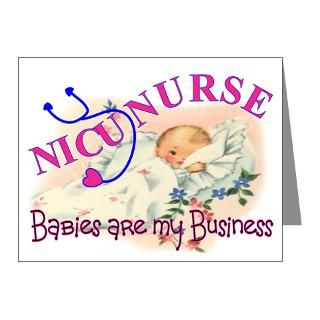 Babies Gifts  Babies Note Cards  PEDS Nurse Note Cards (Pk of 10)