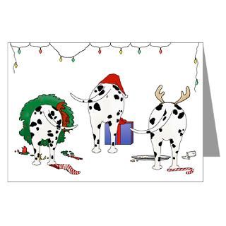 Akc Greeting Cards  Dalmatian Christmas Greeting Cards (Pk of 10