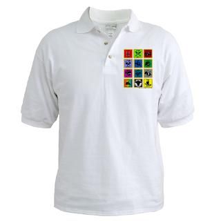 Bible Polos  12 Tribes of Israel Golf Shirt