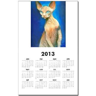 Sphynx cat 15 Calendar Print for $10.00