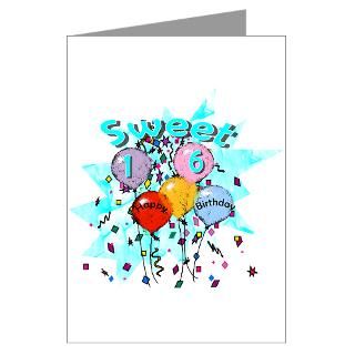 Sweet 16 Greeting Cards  Buy Sweet 16 Cards