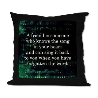 Best Gifts  Best Home Decor  Friendship Song 16 Pillow