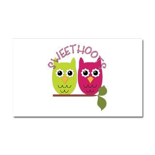 Love Gifts  Love Car Accessories  Sweethoots Car Magnet 20 x 12