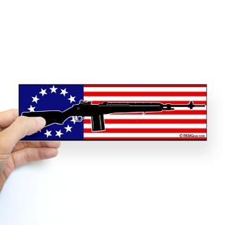 14 and Flag Bumper Sticker by rkbagear