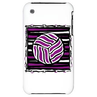 VOLLEYBALL {18} : purple iPhone Case