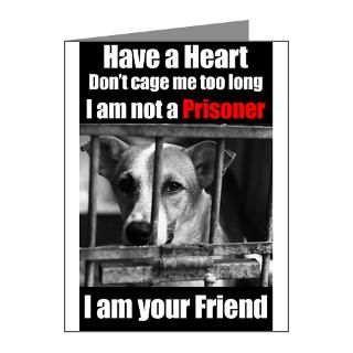 Gifts  Abuse Note Cards  Dont Cage Me Note Cards (Pk of 20