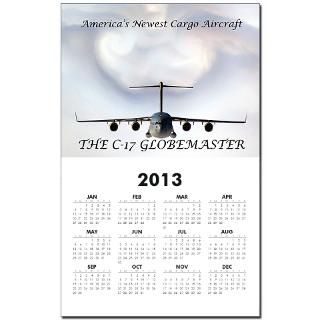 17 Globemaster Calendar Print for $10.00