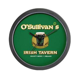 Sullivans Irish Tavern Wall Clock for $18.00