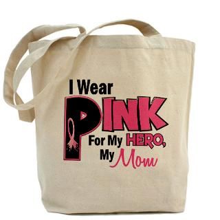 Wear Pink For My Mom 19 Tote Bag for $18.00