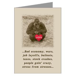  Ape Greeting Cards  I STILL GOT LOVE Greeting Cards (Pk of 20