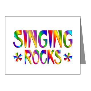 Gifts  Performer Note Cards  Singing Note Cards (Pk of 20