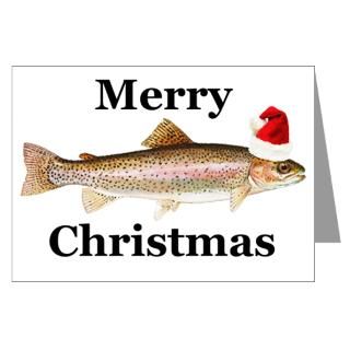 Gifts  Christmas Greeting Cards  Trout Christmas Card (Pk of 20