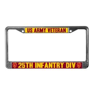 Infantry Division License Plate Frame  Buy Infantry Division Car