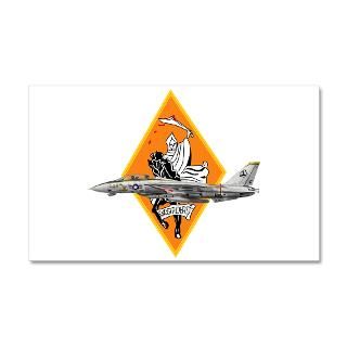  Aircraft Wall Decals  VF 142 Ghostriders 38.5 x 24.5 Wall Peel