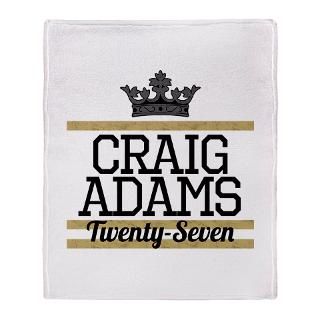 27   Craig Adams Stadium Blanket for $59.50