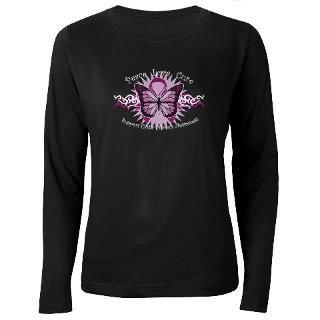 Purple Ribbon Butterfly Gifts & Merchandise  Purple Ribbon Butterfly