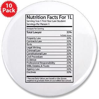 1L Gifts  1L Buttons  Nutrition Facts For 1L 3.5 Button (10 pack