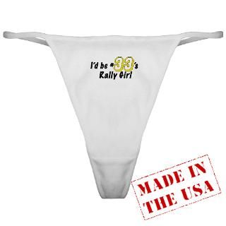 33s Rally Girl Classic Thong for $12.50