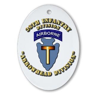 Army   36th Infantry Div   ABN Ornament (Oval) for $12.50
