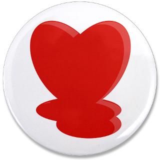 Dating Gifts  Dating Buttons  Melted Heart 3.5 Button