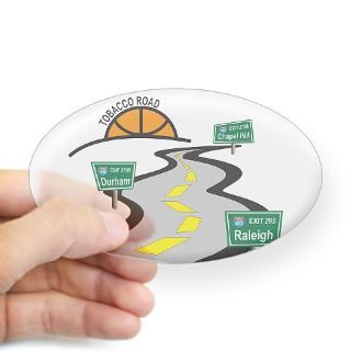 Tobacco Road I 40 Oval Decal for $4.25