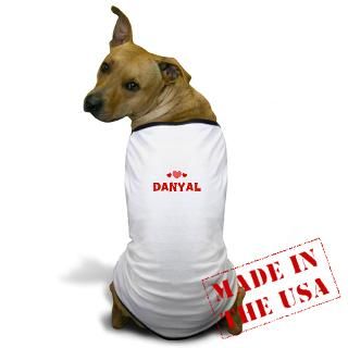 Text1* Gifts  *Text1* Pet Apparel  Danyal Dog T Shirt