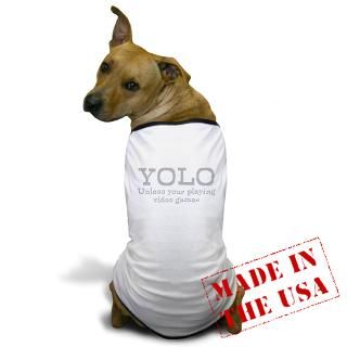 Chive Gifts  Chive Pet Apparel  YOLO Dog T Shirt