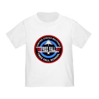Military Free Fall Toddler T Shirt