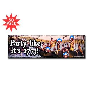 Party Like Its 1773 Bumper Sticker (50 pk)