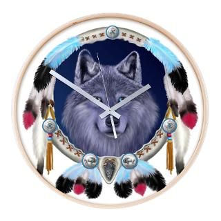 Dream Wolf Wall Clock for $54.50