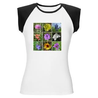 texas wildflowers women s cap sleeve t shirt $ 18 57