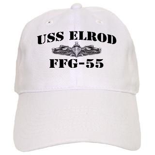 55 Gifts  55 Hats & Caps  USS ELROD Baseball Cap