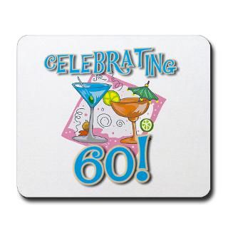60 Gifts  60 Home Office  Celebrating 60 Mousepad